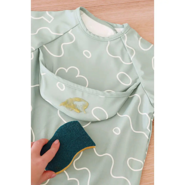 Beaba 2-in-1 Bib with Removable Sleeves