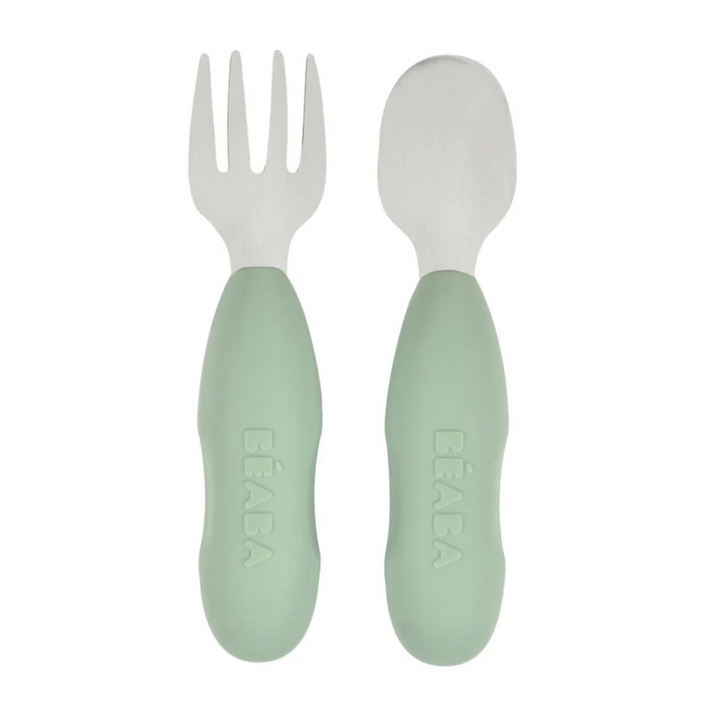 Beaba Stainless Steel Pre-Cutlery - Set of 2