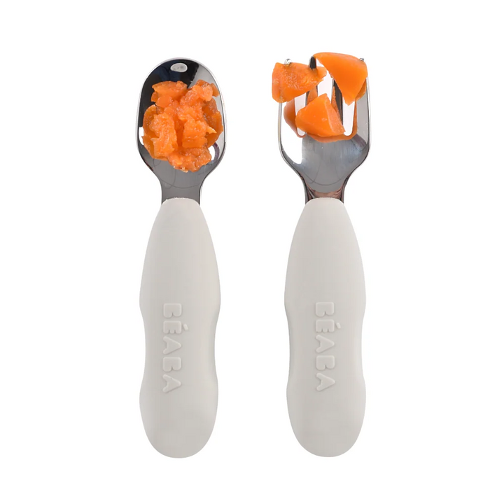 Beaba Stainless Steel Pre-Cutlery - Set of 2