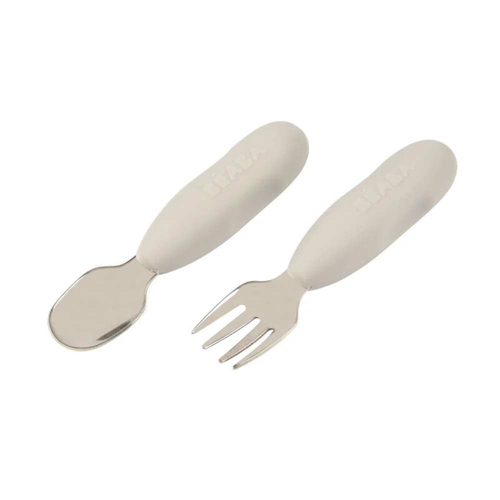 Beaba Stainless Steel Pre-Cutlery - Set of 2