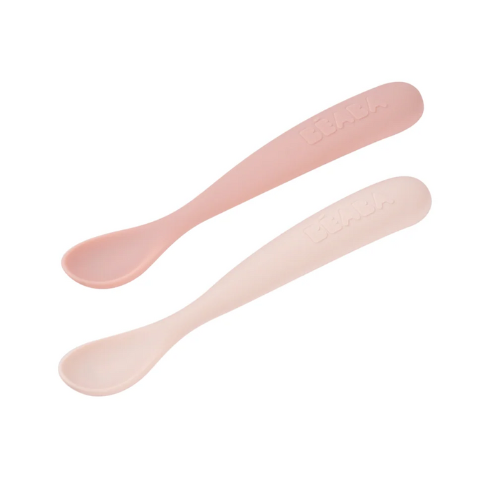 Beaba 1st Stage Soft Silicone Spoon - Set of 2