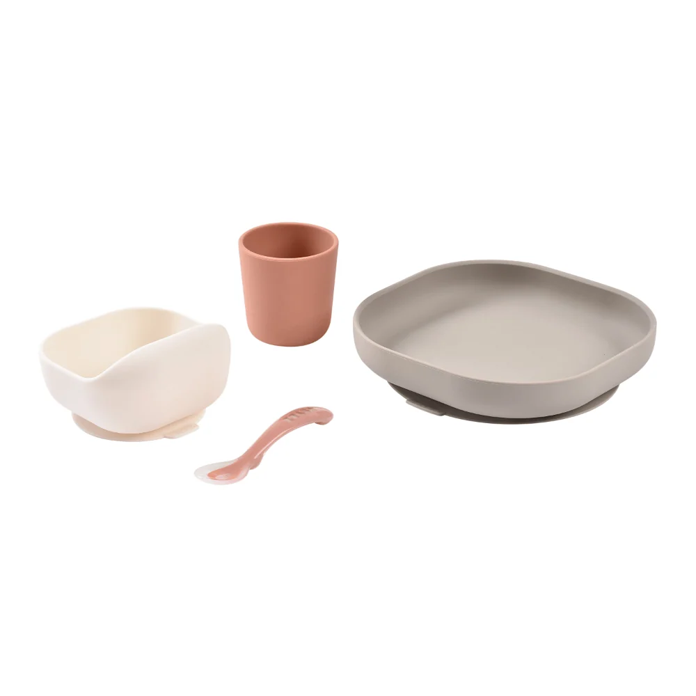 Beaba Silicone Meal Set (4 Pcs)