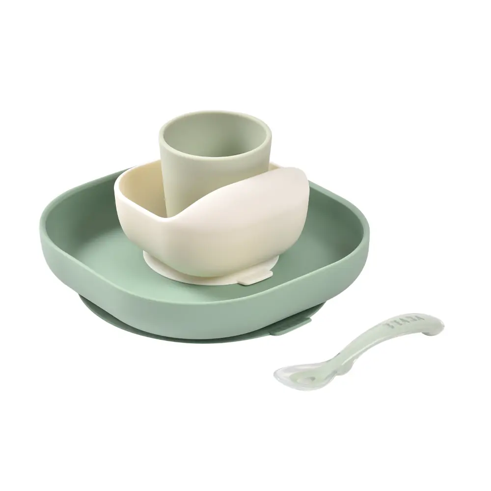 Beaba Silicone Meal Set (4 Pcs)