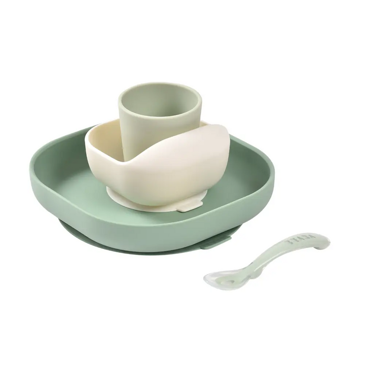 Beaba Silicone Meal Set (4 Pcs)