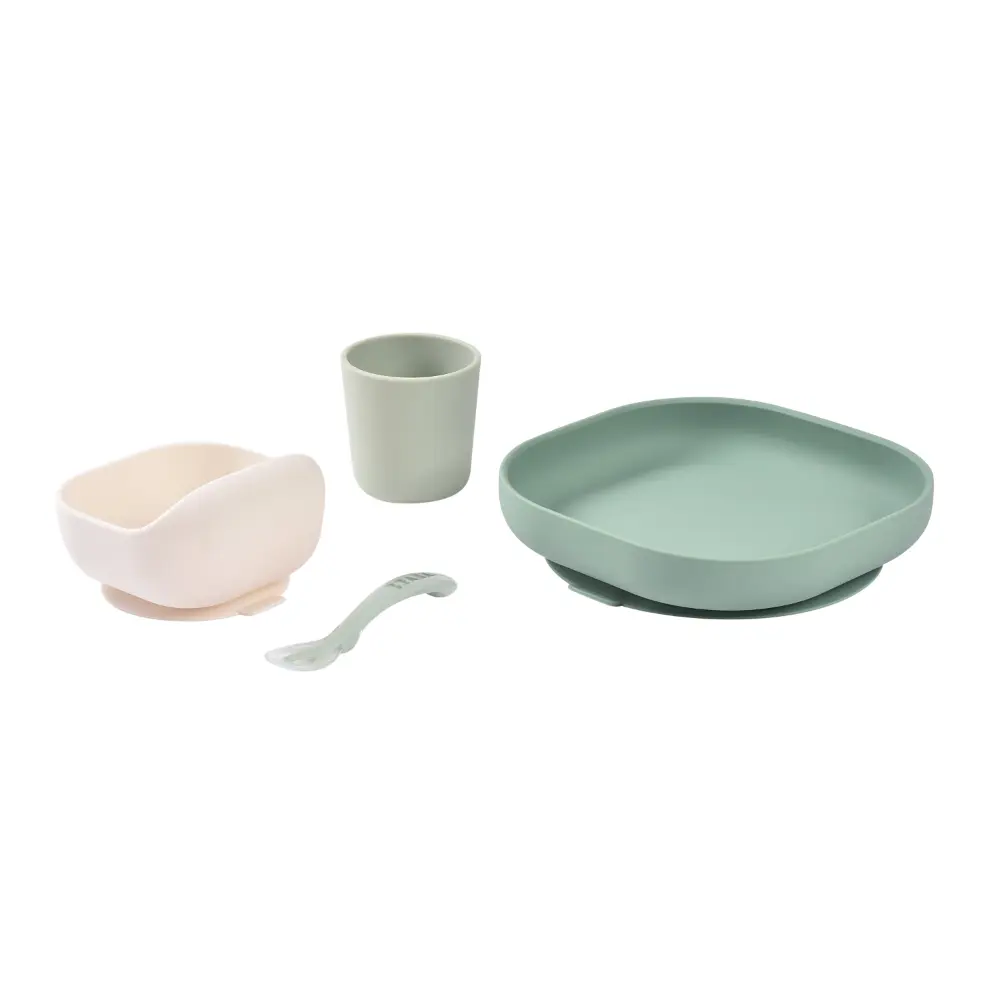 Beaba Silicone Meal Set (4 Pcs)