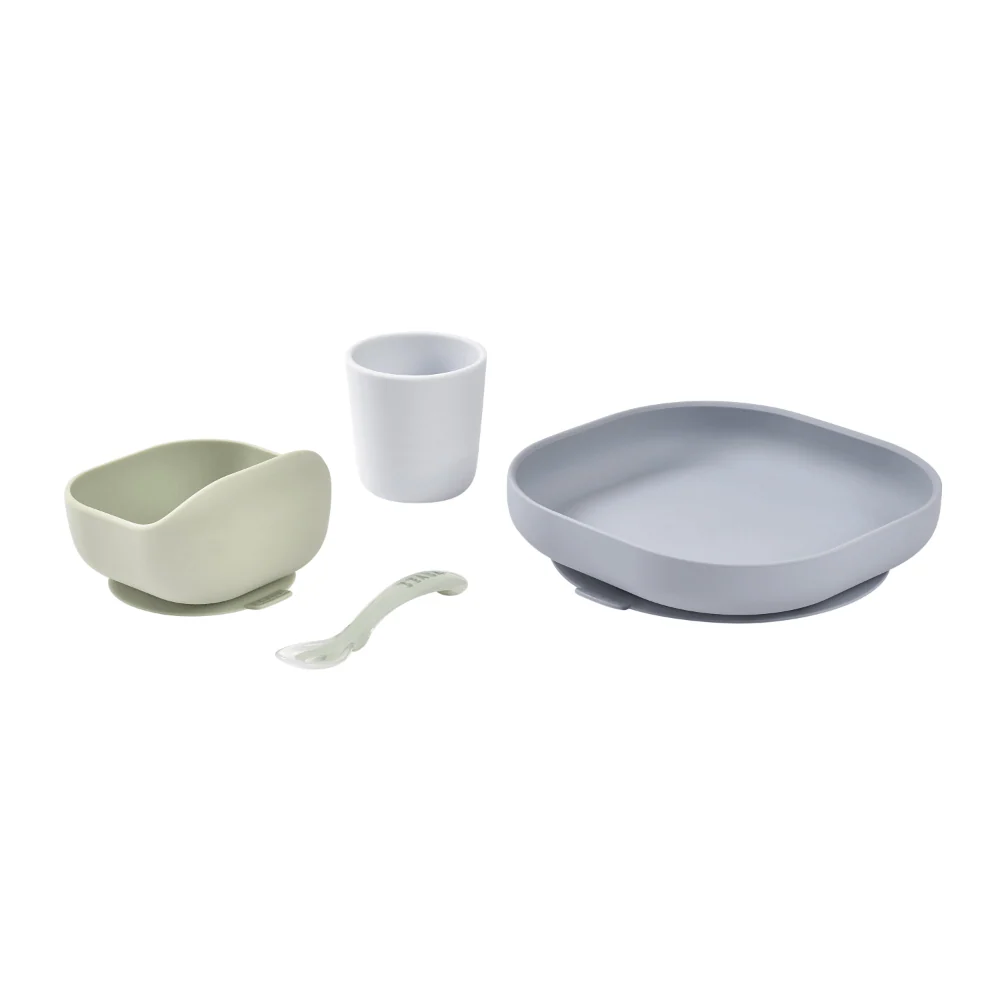 Beaba Silicone Meal Set (4 Pcs)