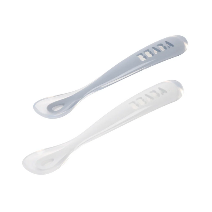 Beaba 1st Stage Silicone Spoon - Set of 2