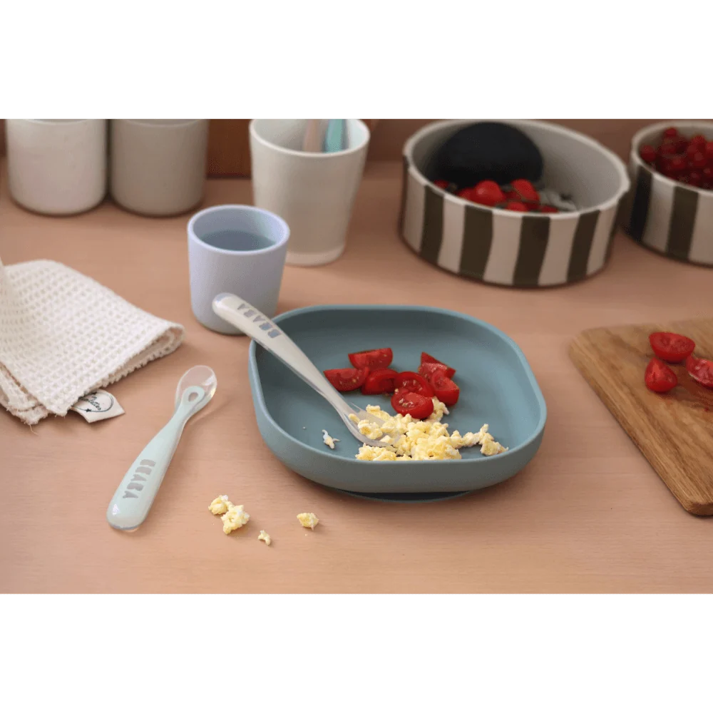 Beaba 1st Stage Silicone Spoon - Set of 2