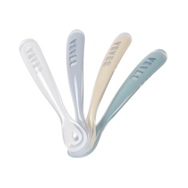 Beaba 1st Stage Silicone Spoons - Set of 4