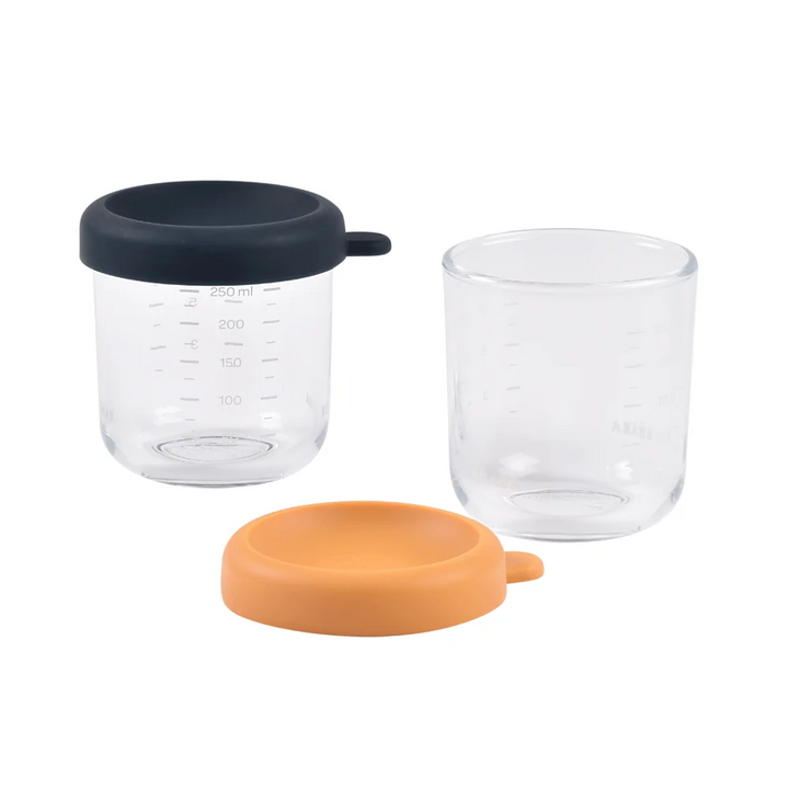 Beaba Glass Conservation Jars - Set of 2 (250ml)