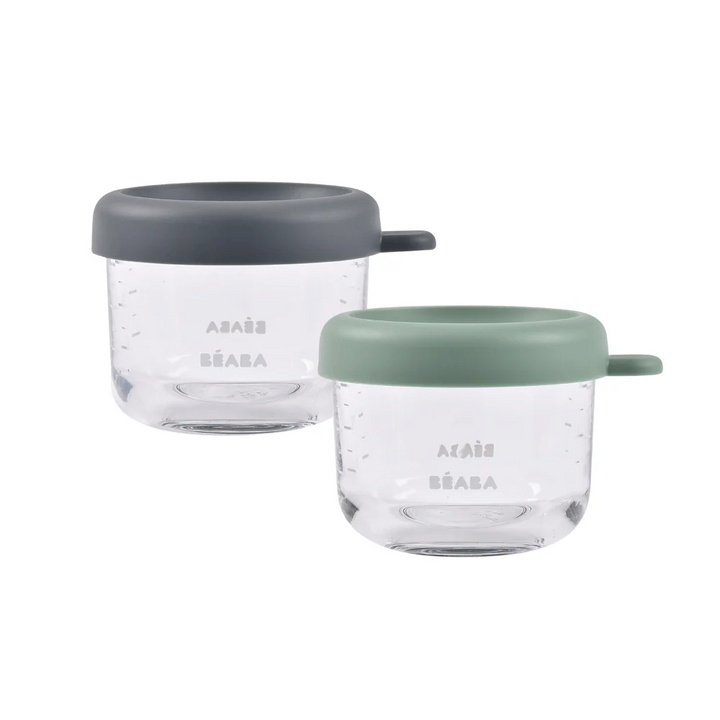 Beaba Glass Conservation Jars - Set of 2 (150ml)