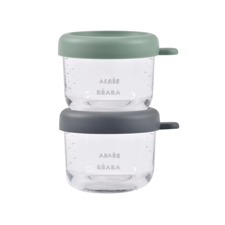 Beaba Glass Conservation Jars - Set of 2 (150ml)