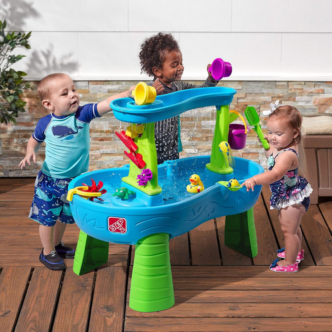Step 2 Rain Showers Splash Pond Water Table Kids Water Play Table