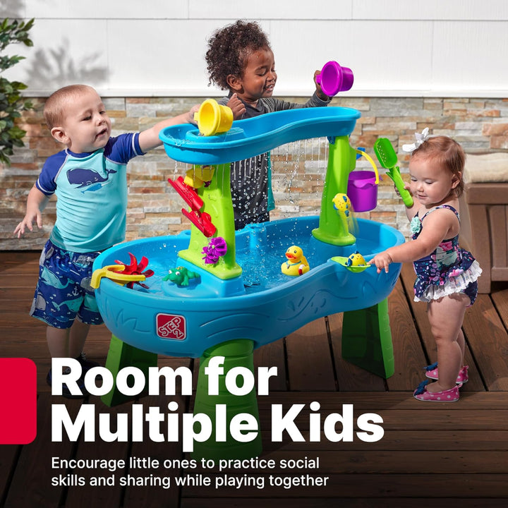 Step 2 Rain Showers Splash Pond Water Table Kids Water Play Table