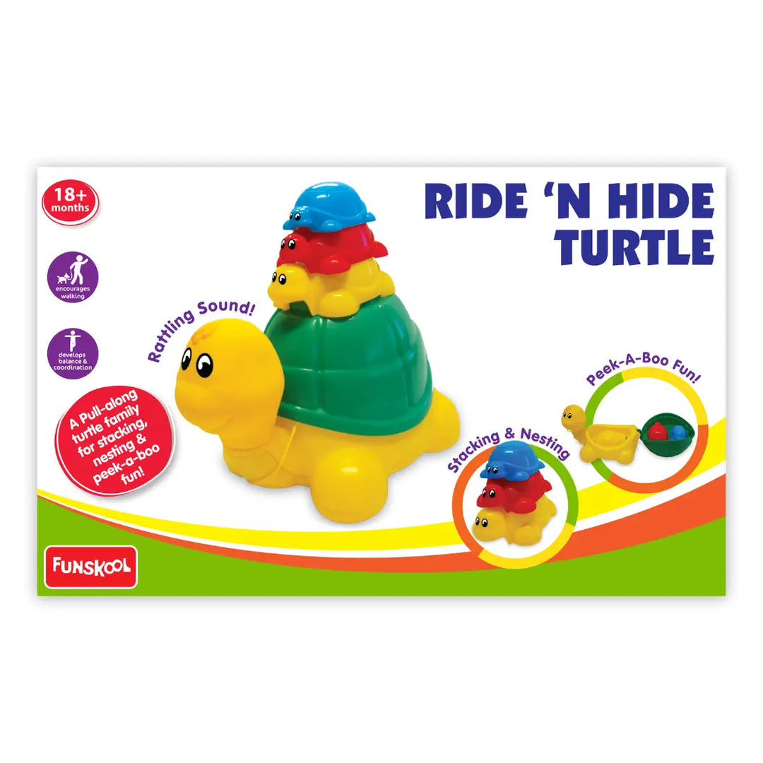 Giggles Ride N Hide Turtle