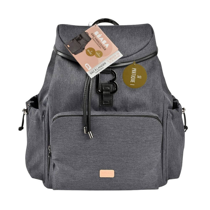 Beaba Vancouver Diaper Bag (dark grey)