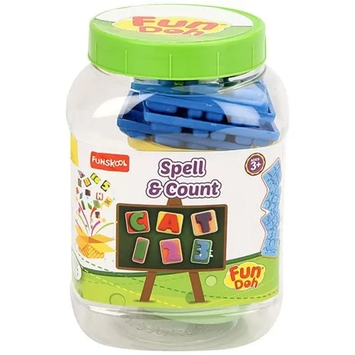 Fun Dough Spell & Count