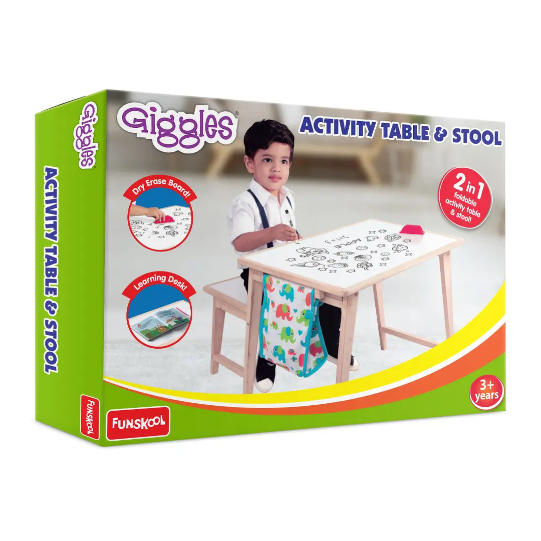 Giggles Activity Table & Stool