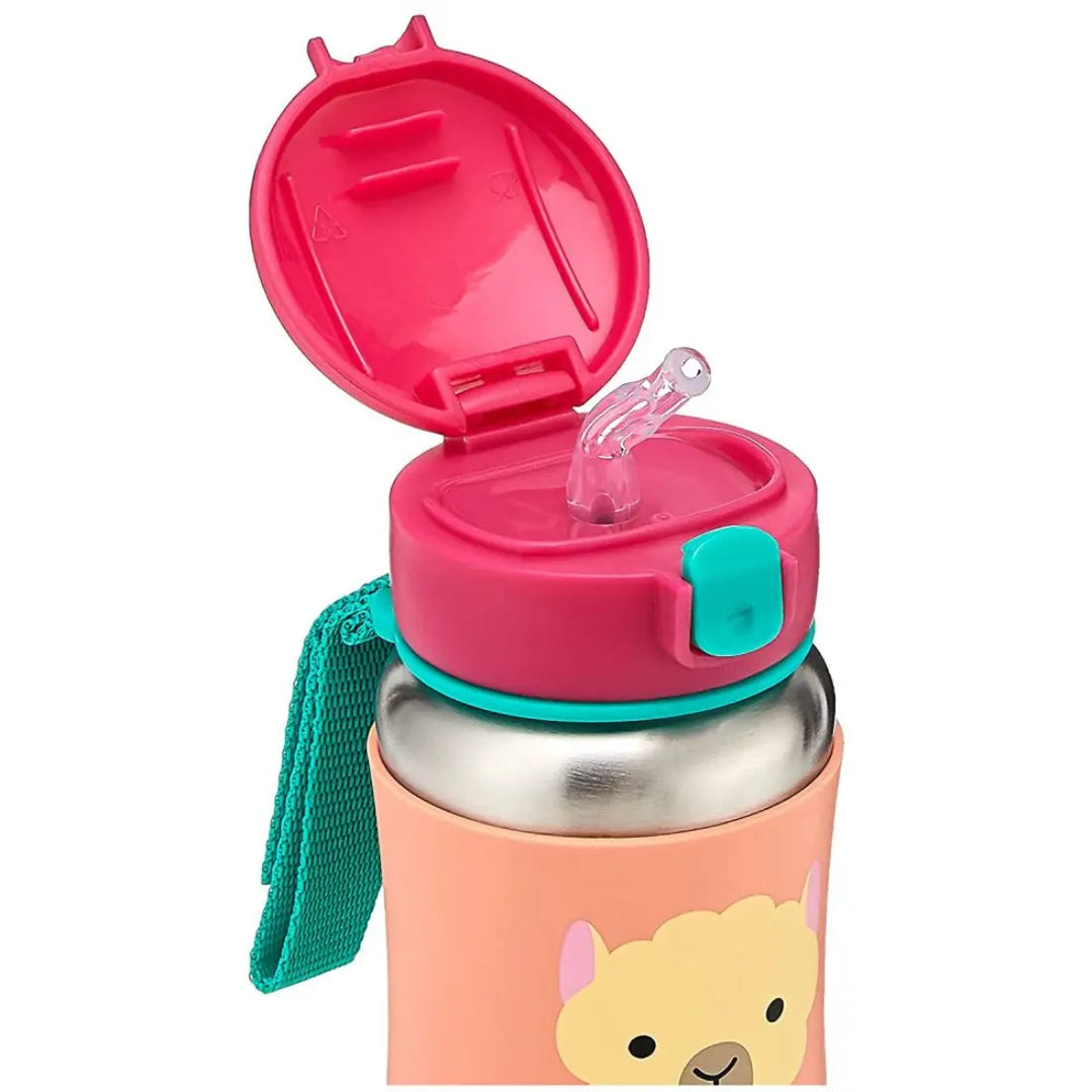 Skip Hop Zoo Stainless Steel Sports Bottle (Llama)