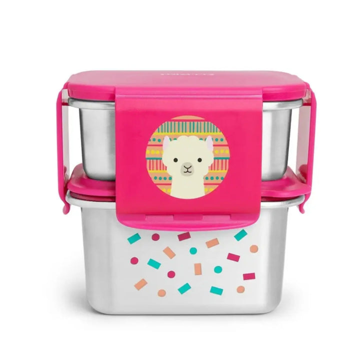 Skip Hop Zoo Stainless Steel Lunch Kit (Llama)