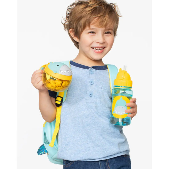 Skip Hop Zoo Straw Bottle (Shark)