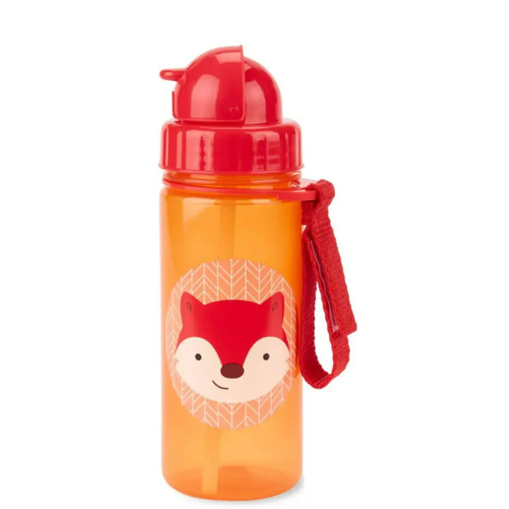 Skip Hop Zoo Straw Bottle (Fox)