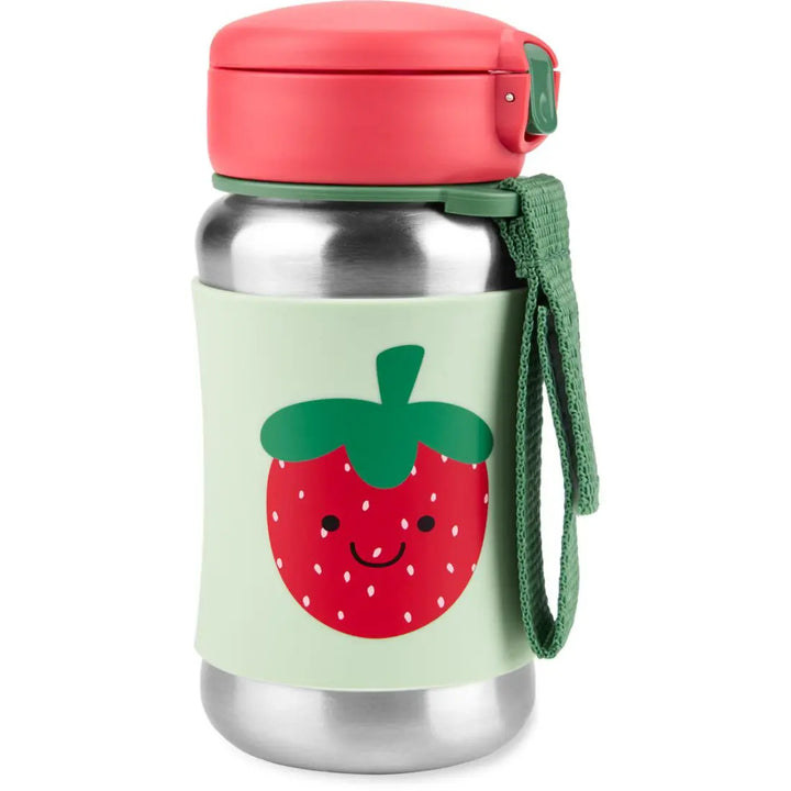 Skip Hop Spark Style Stainless Steel Bottle (Strawberry)