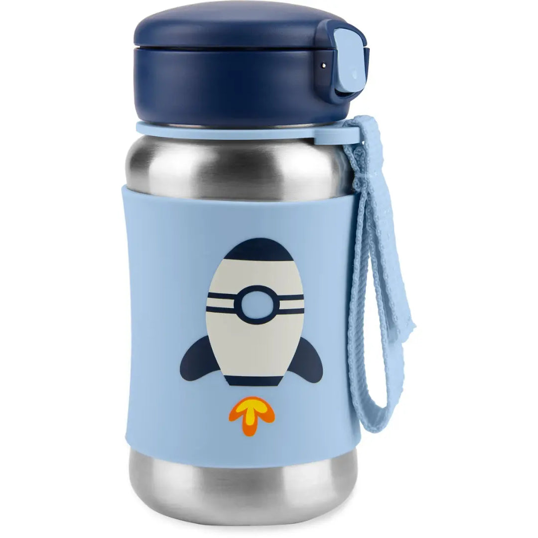 Skip Hop Spark Style Stainless Steel Bottle (Rocket)