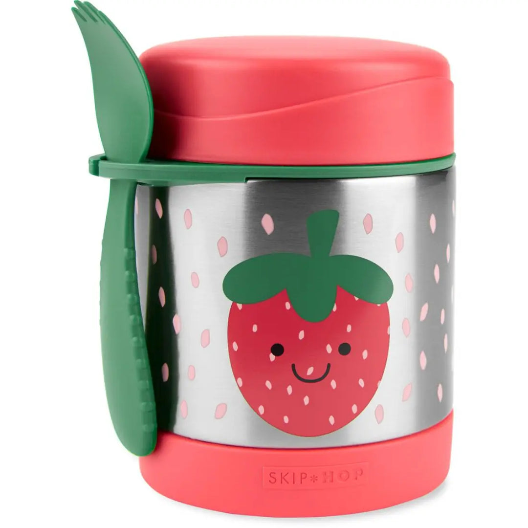 Skip Hop Spark Style Food Jar (Strawberry)
