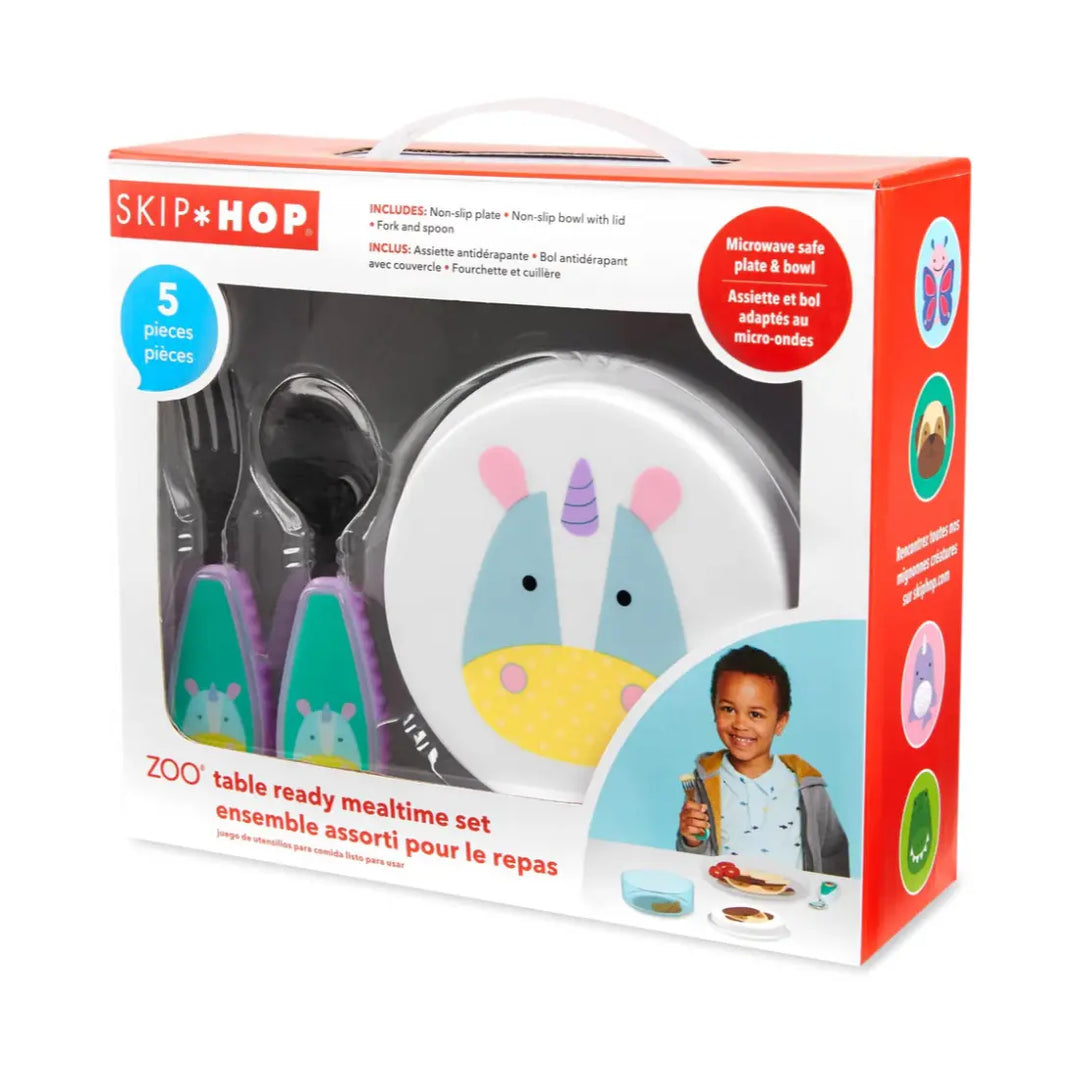 Skip Hop Zoo Table Ready Mealtime Set (Unicorn)