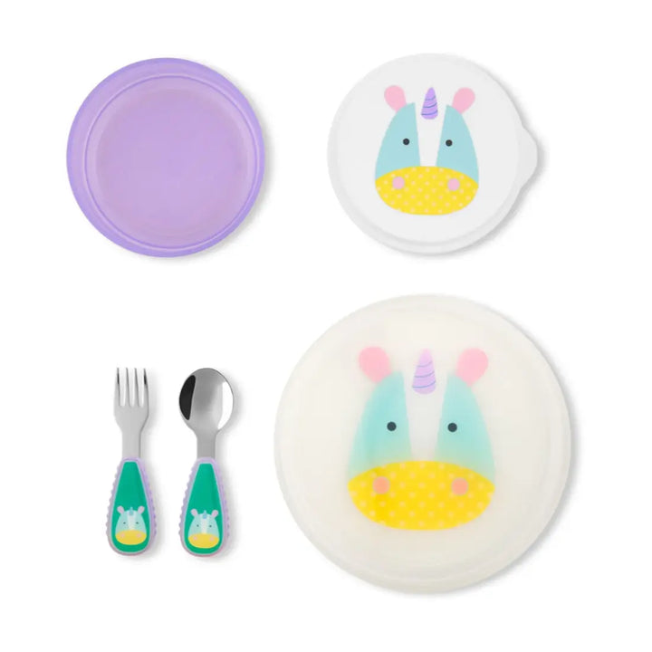 Skip Hop Zoo Table Ready Mealtime Set (Unicorn)