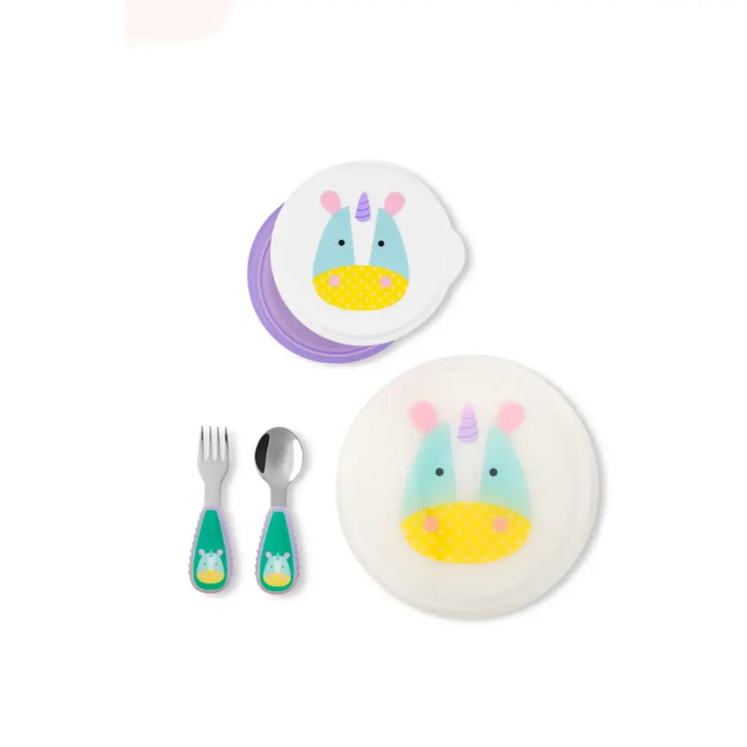 Skip Hop Zoo Table Ready Mealtime Set (Unicorn)