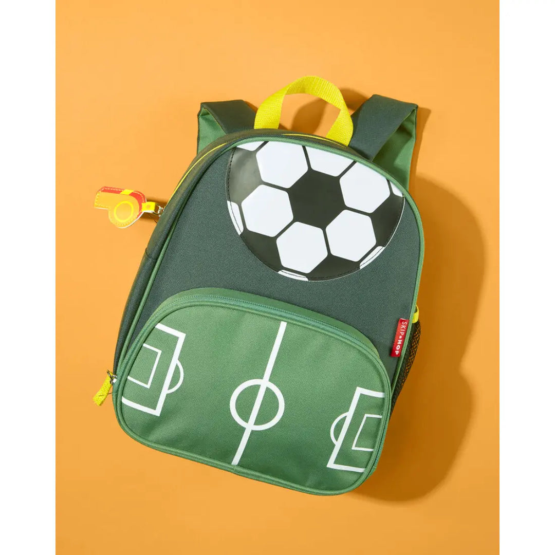 Skip Hop Spark Style Little Kid Backpack (Soccer Football)