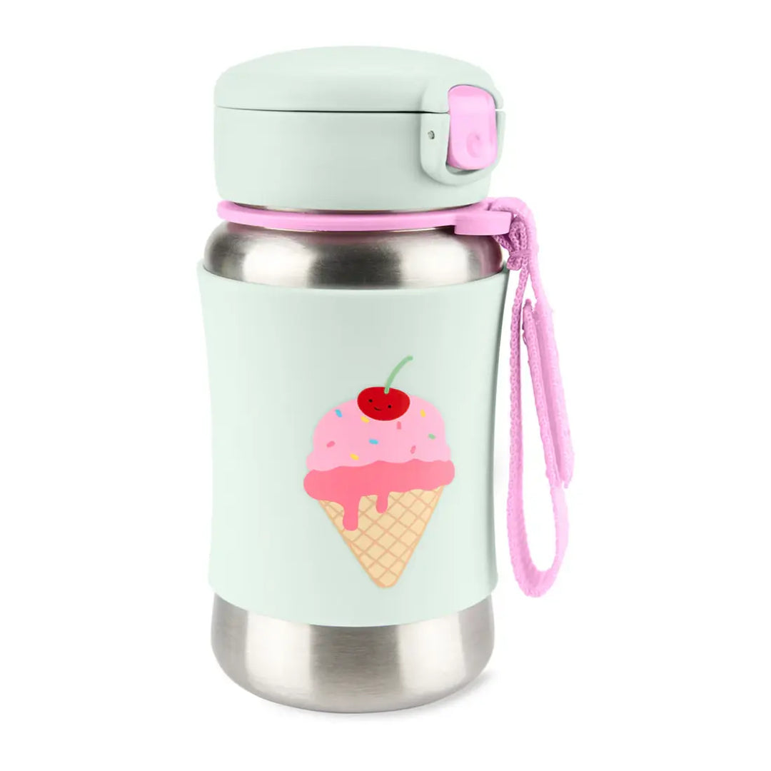 Skip Hop Spark Style Stainless Steel Bottle (Ice Cream)