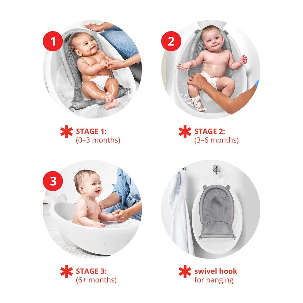 Skip Hop Moby Smart Sling 3-Stage Tub