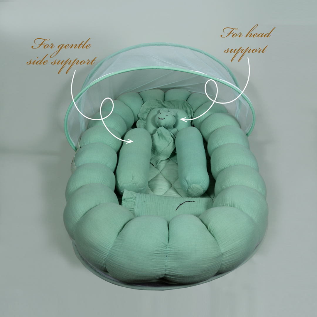 La Plume Baby Cloud Nest – Cozy, Organic & Travel-Friendly