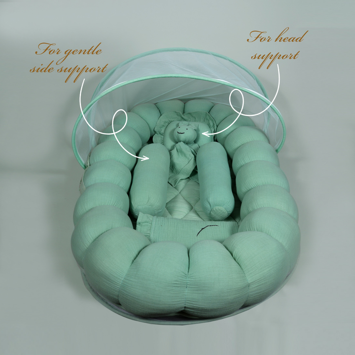 La Plume Baby Cloud Nest – Cozy, Organic & Travel-Friendly