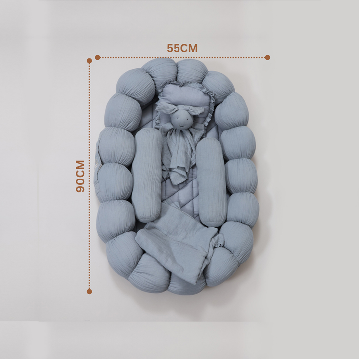 La Plume Baby Cloud Nest – Cozy, Organic & Travel-Friendly