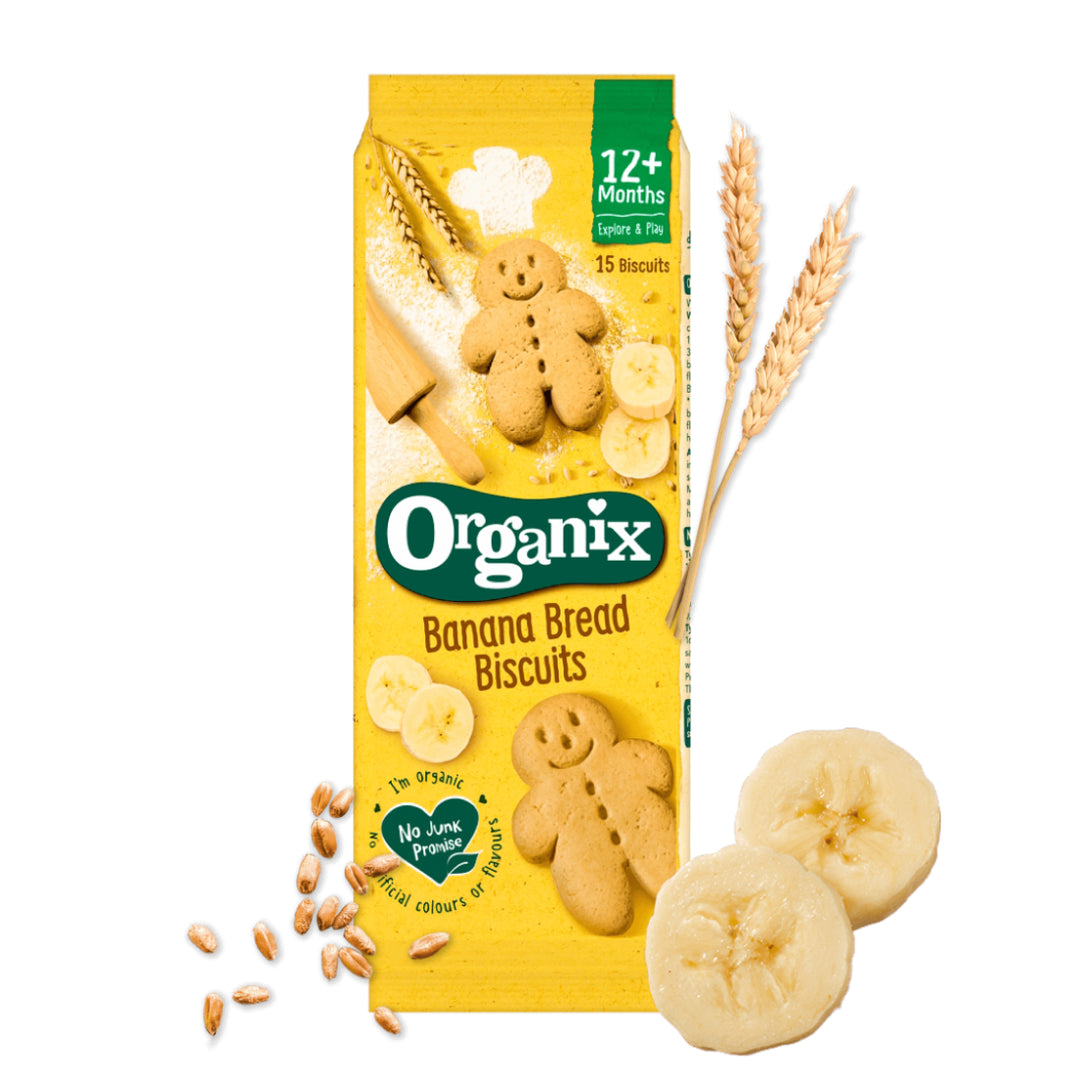 Organix Banana Bread Biscuits (135g)