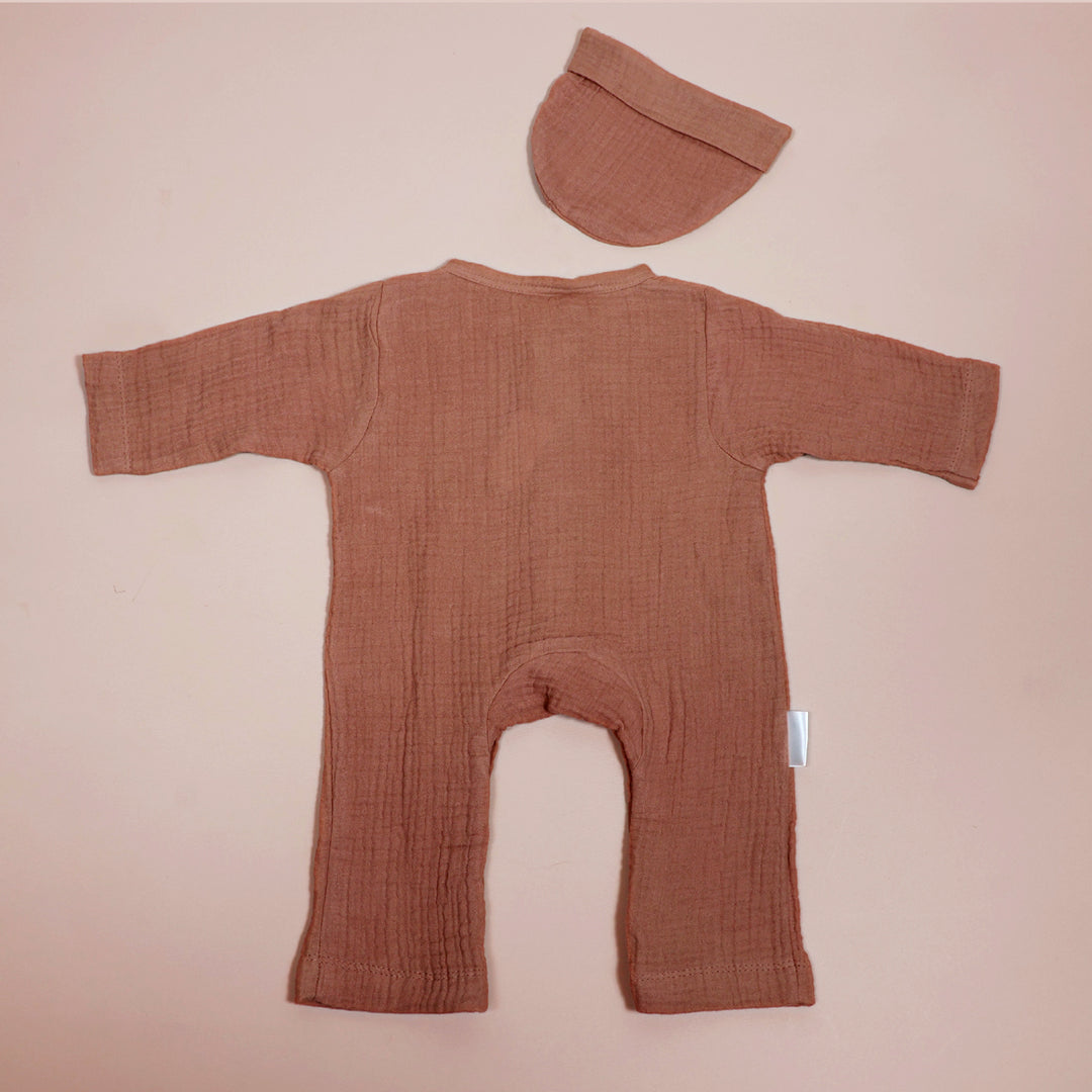 La Plume Newborn Organic Baby Romper