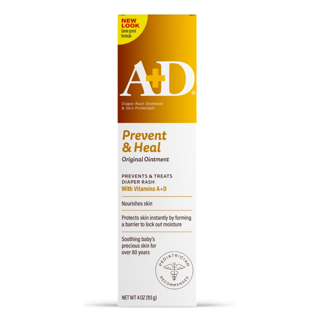 A+D Prevent + Heal Diaper Rash Ointment
