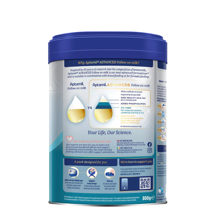 Aptamil Advanced 2 Follow On Milk (6-12 Months) (800g)