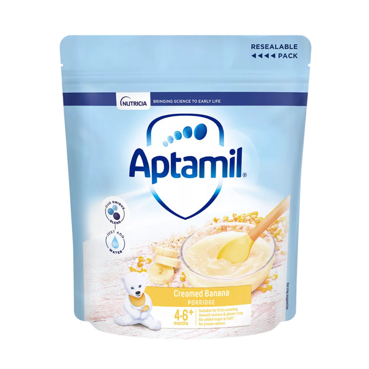Aptamil Creamed Banana Porridge (4-6+ Months) (125g)