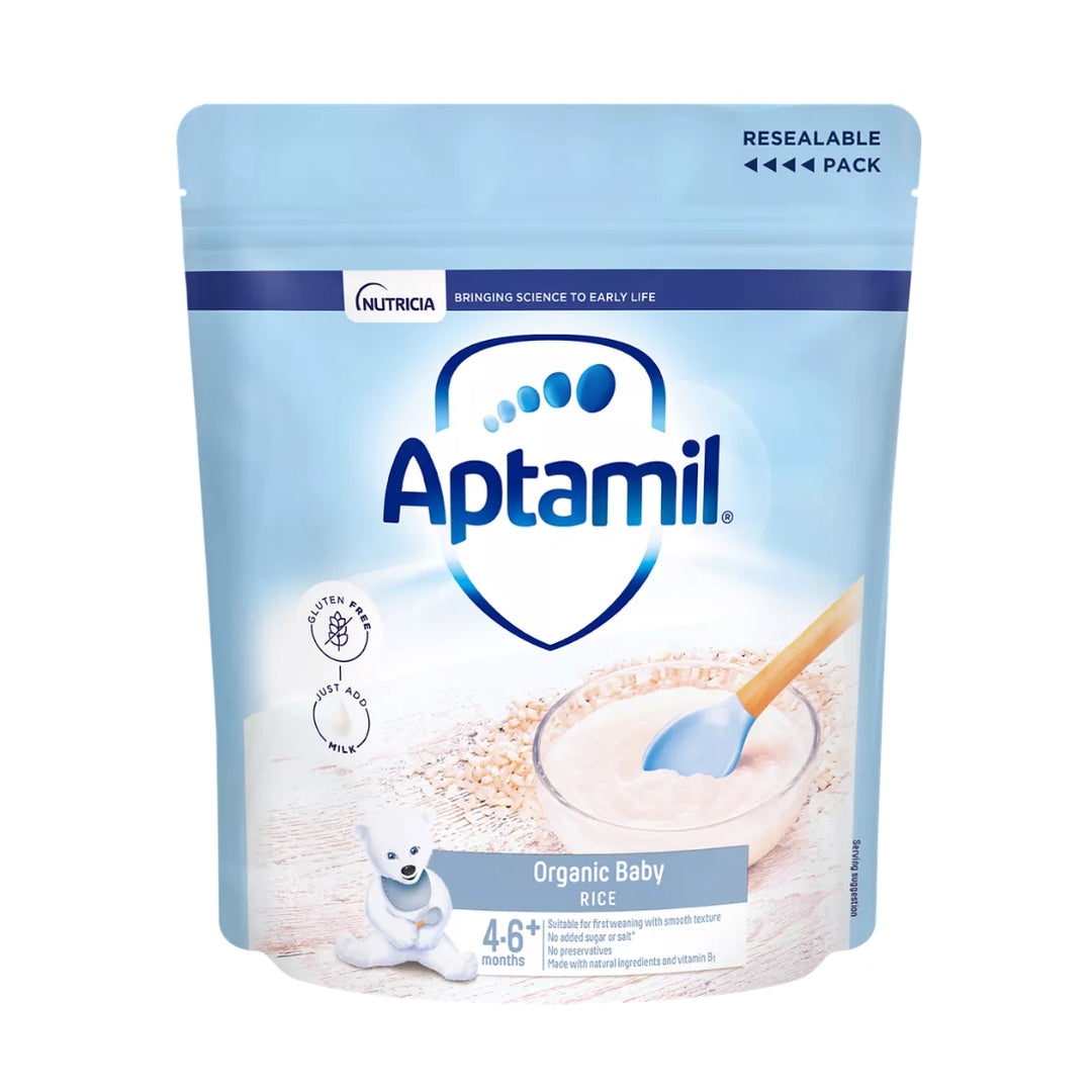Aptamil Organic Baby Rice (4-6+ Months) (100g)