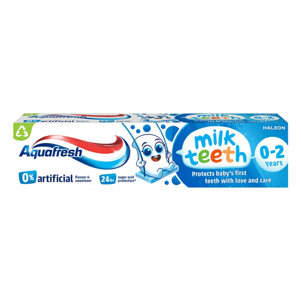 Aquafresh Milk Teeth Toothpaste (0-2 Years) (50ml)