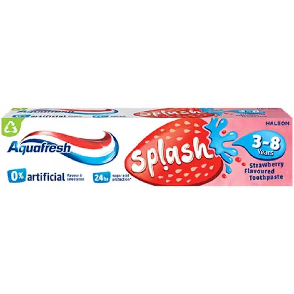 Aquafresh Splash Toothpaste (3-8 Years) (50ml)