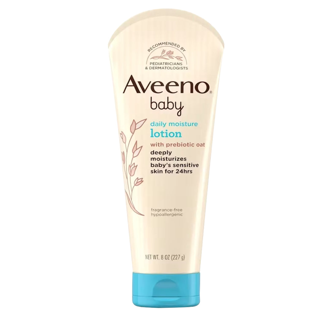 Aveeno Baby Daily Moisture Lotion with Prebiotic Oat