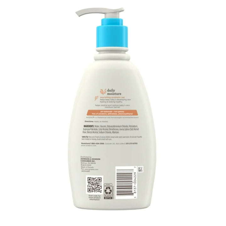 Aveeno Baby Daily Moisture Lotion with Prebiotic Oat (354ml)