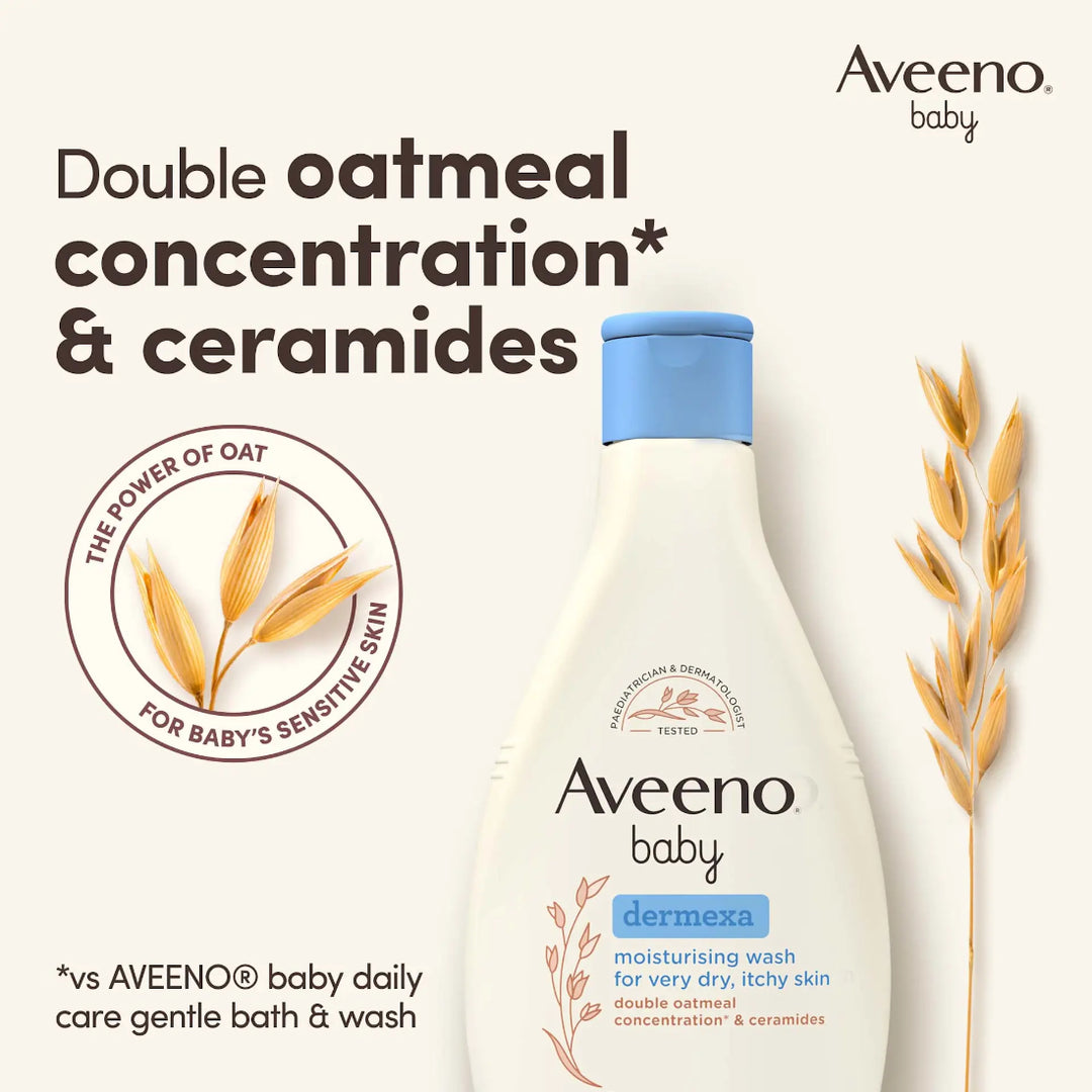 Aveeno Baby Dermexa Moisturising Wash (250ml)