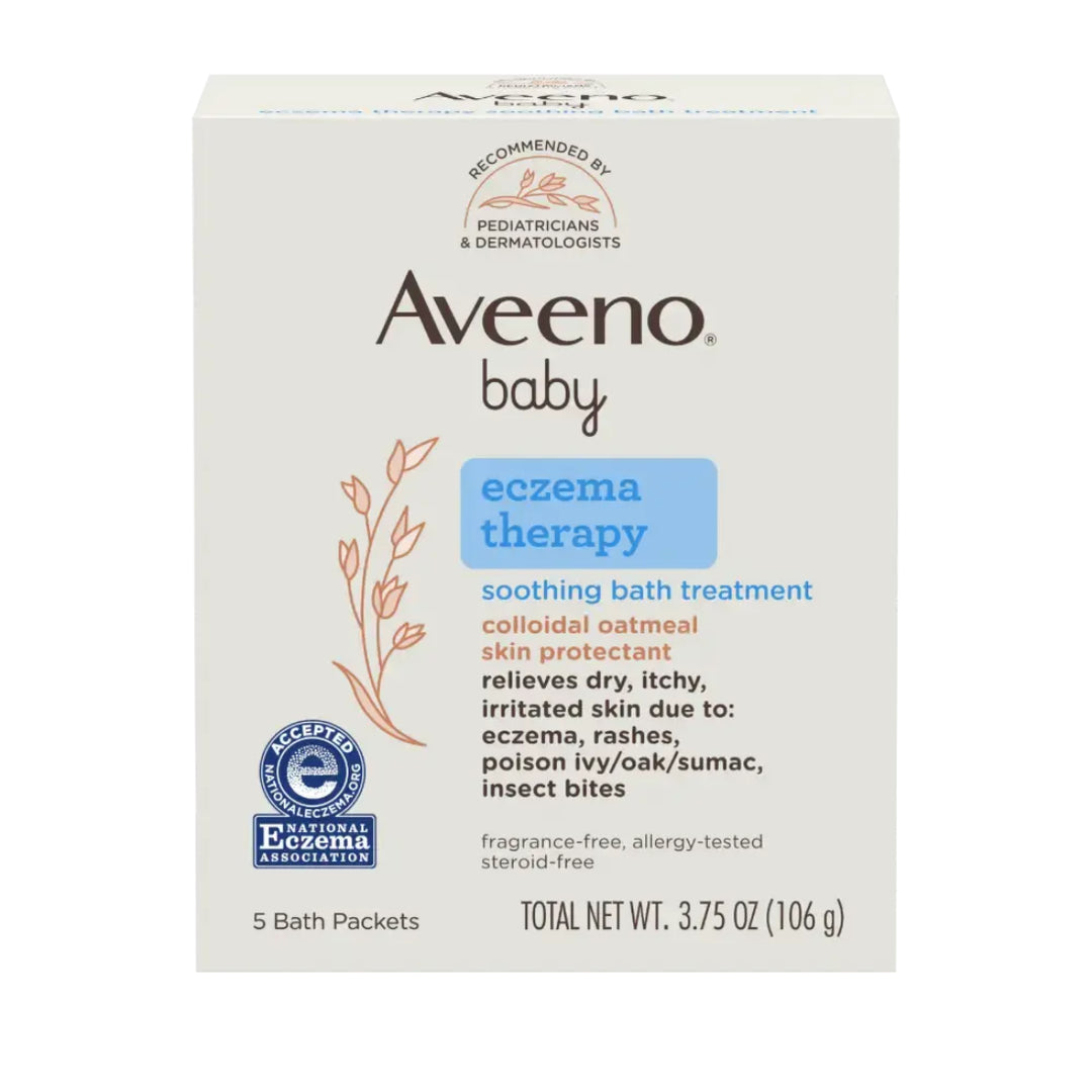 Aveeno Baby Eczema Therapy Bath Treatment (106g)
